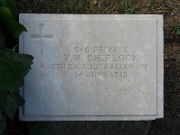 Haidar Pasha Cemetery - Sherlock, Thomas William